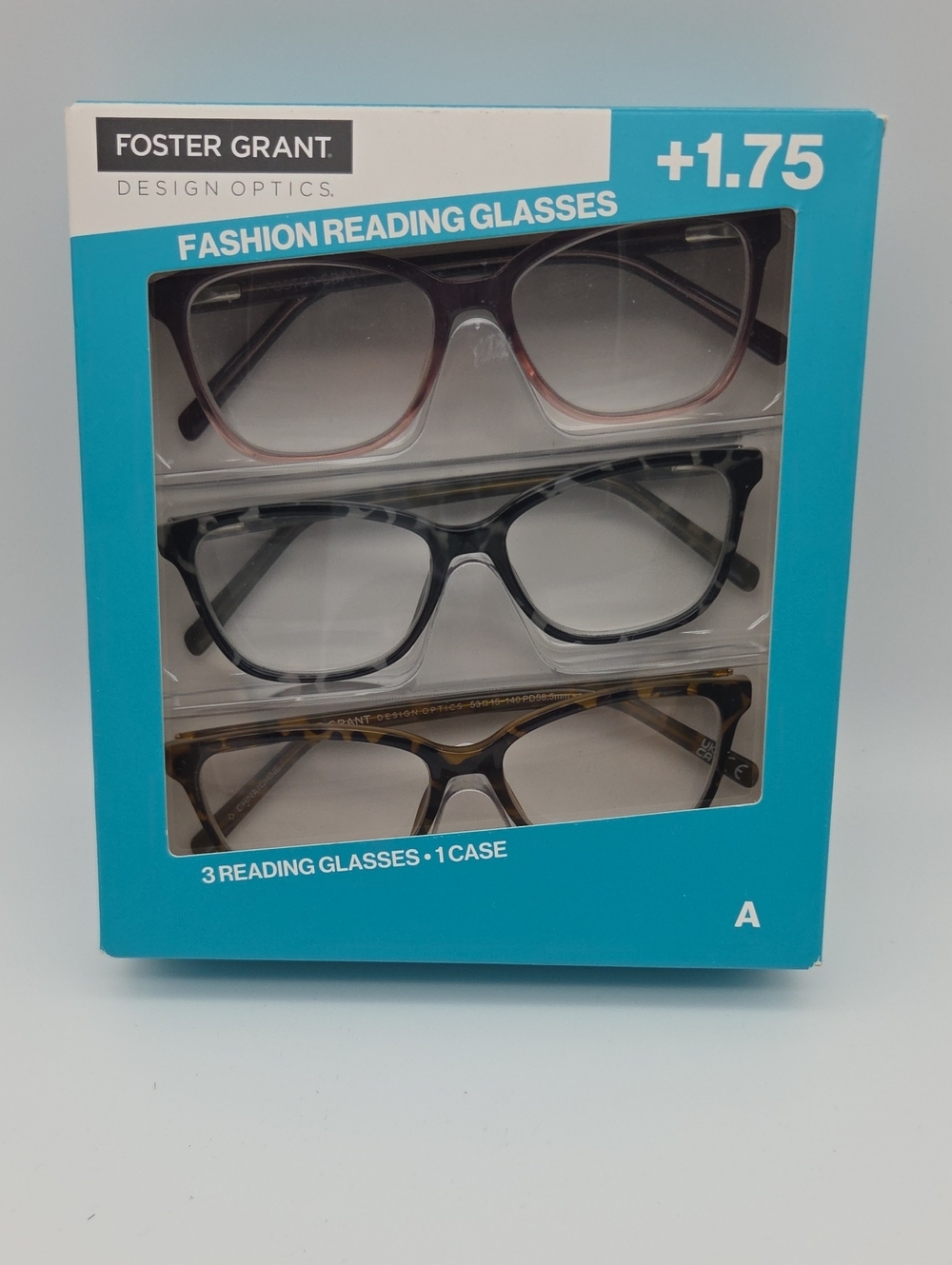 Foster Grant Reading Glasses 3 Pack +1.75